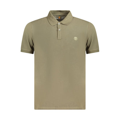 Grünes Poloshirt aus Baumwolle von Timberland