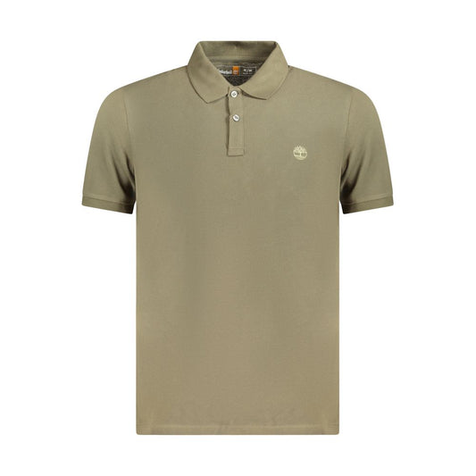 Grünes Poloshirt aus Baumwolle von Timberland
