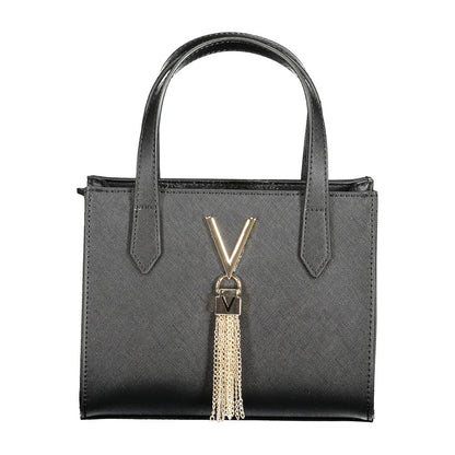 Mario Valentino Schwarze Polyethylen-Damenhandtasche