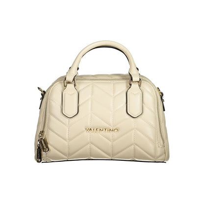 Mario Valentino Beige Polyethylen Damen Handtasche