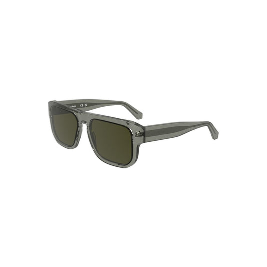 Calvin Klein Grau Acetat Herren Sonnenbrille