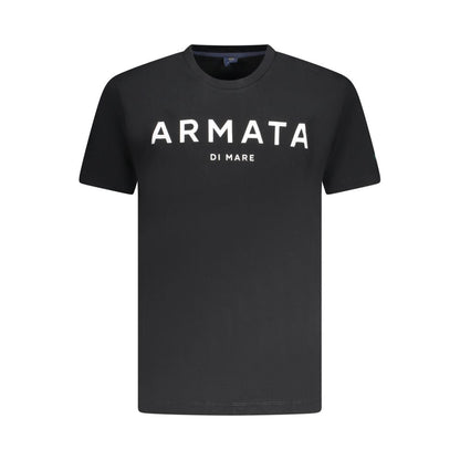 Armata Di Mare Herren-T-Shirt aus schwarzer Baumwolle