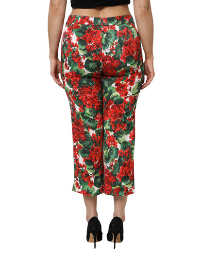 Dolce &amp; Gabbana – Kurze Hose mit mehrfarbigem Blumendruck