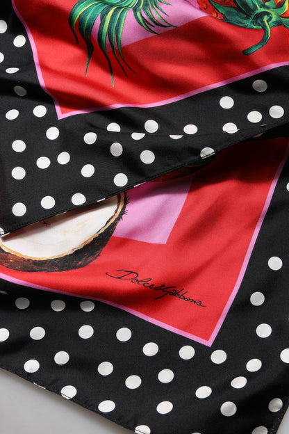 Dolce &amp; Gabbana – Mehrfarbiges Neckholder-Crop-Top für Party und Abend