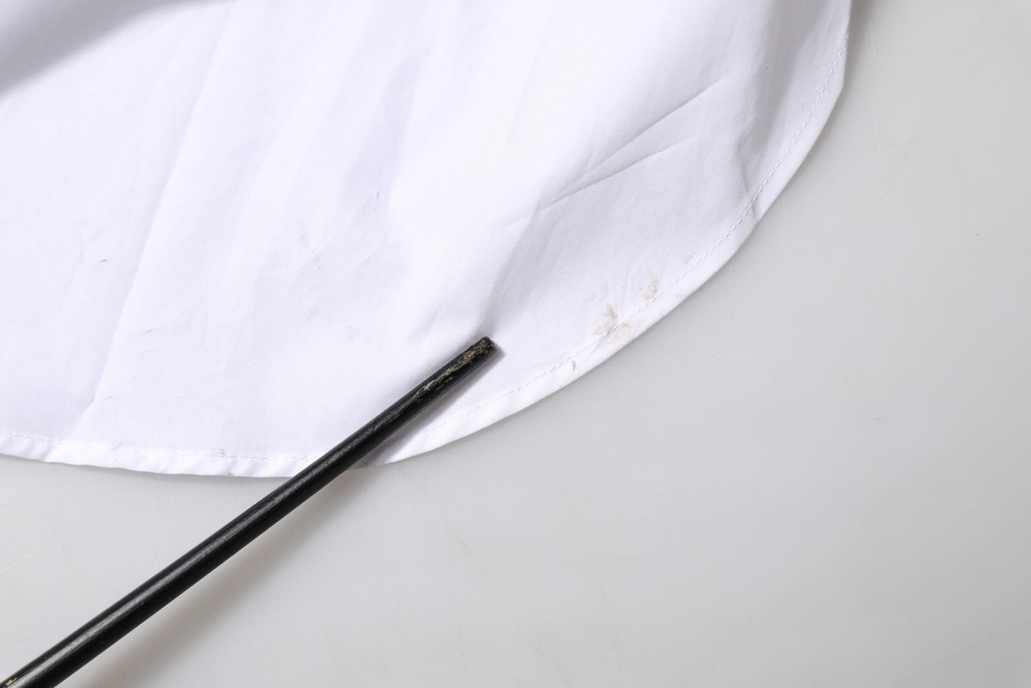 Dolce &amp; Gabbana – Weißes Baumwollhemd mit Kragen und langen Ärmeln