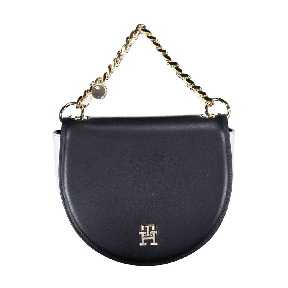 Tommy Hilfiger Damenhandtasche aus Polyethylen, Blau