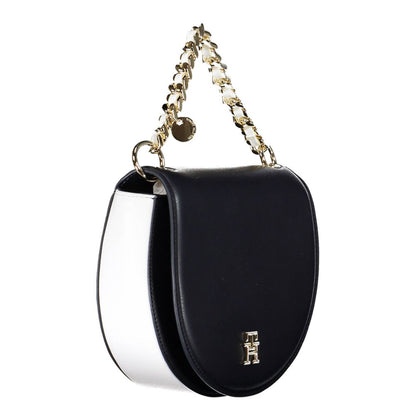Tommy Hilfiger Damenhandtasche aus Polyethylen, Blau