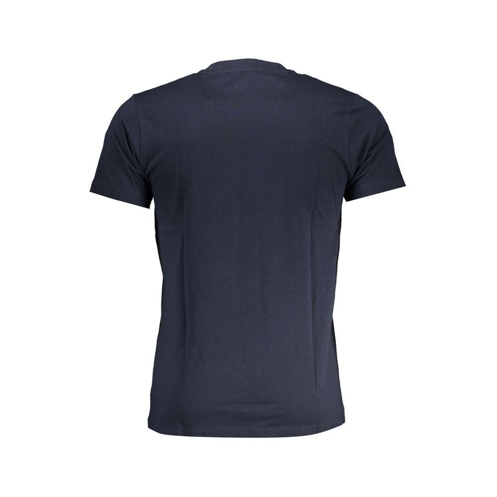 Blaues Baumwoll-T-Shirt der Cavalli Class