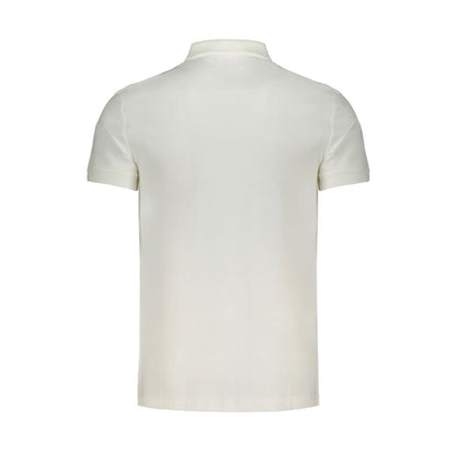 Calvin Klein Poloshirt aus weißer Baumwolle