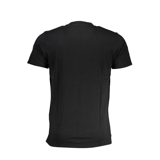 Schwarzes Baumwoll-T-Shirt der Cavalli Class