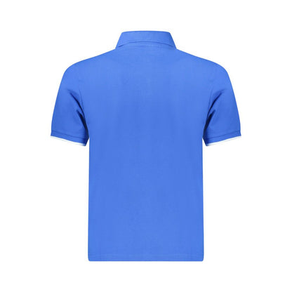 North Sails Herren-Poloshirt aus blauer Baumwolle