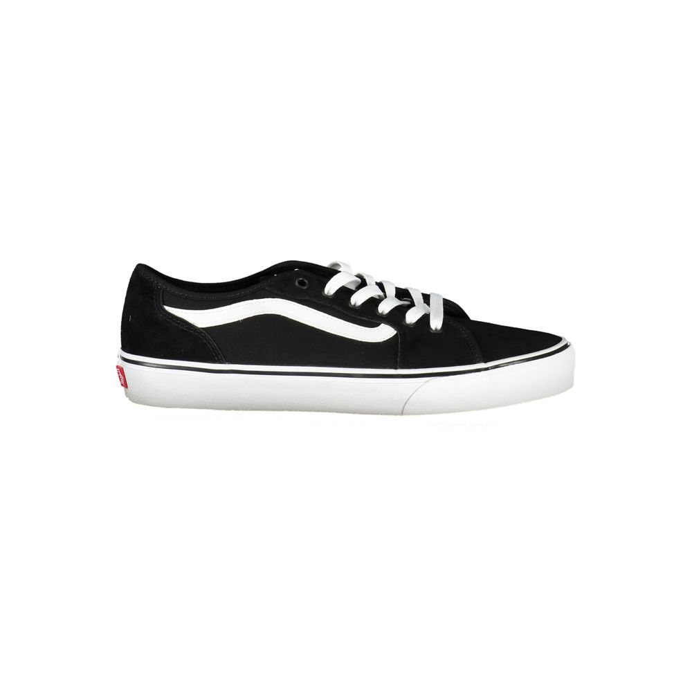 Vans – Schwarze Polyester-Sneaker
