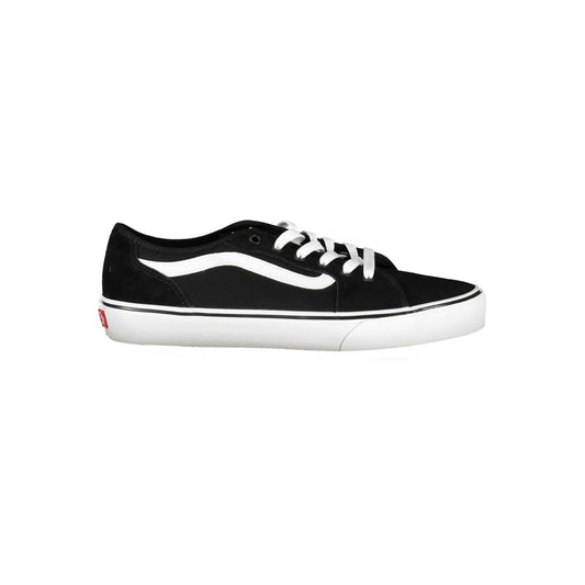 Vans – Schwarze Polyester-Sneaker