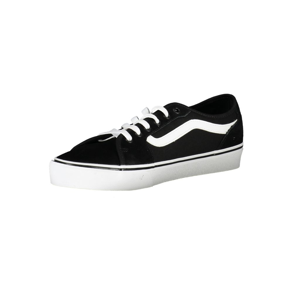 Vans – Schwarze Polyester-Sneaker