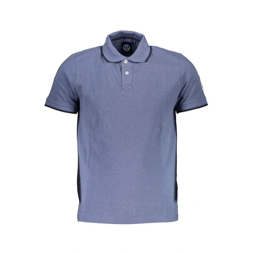 North Sails Herren-Poloshirt aus Baumwolle, Blau