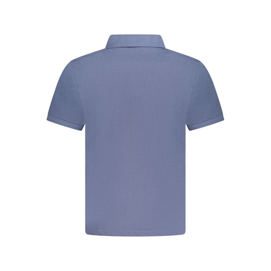 North Sails Blue Cotton Men Polo Shirt