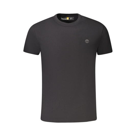 Schwarzes Baumwoll-T-Shirt von Timberland