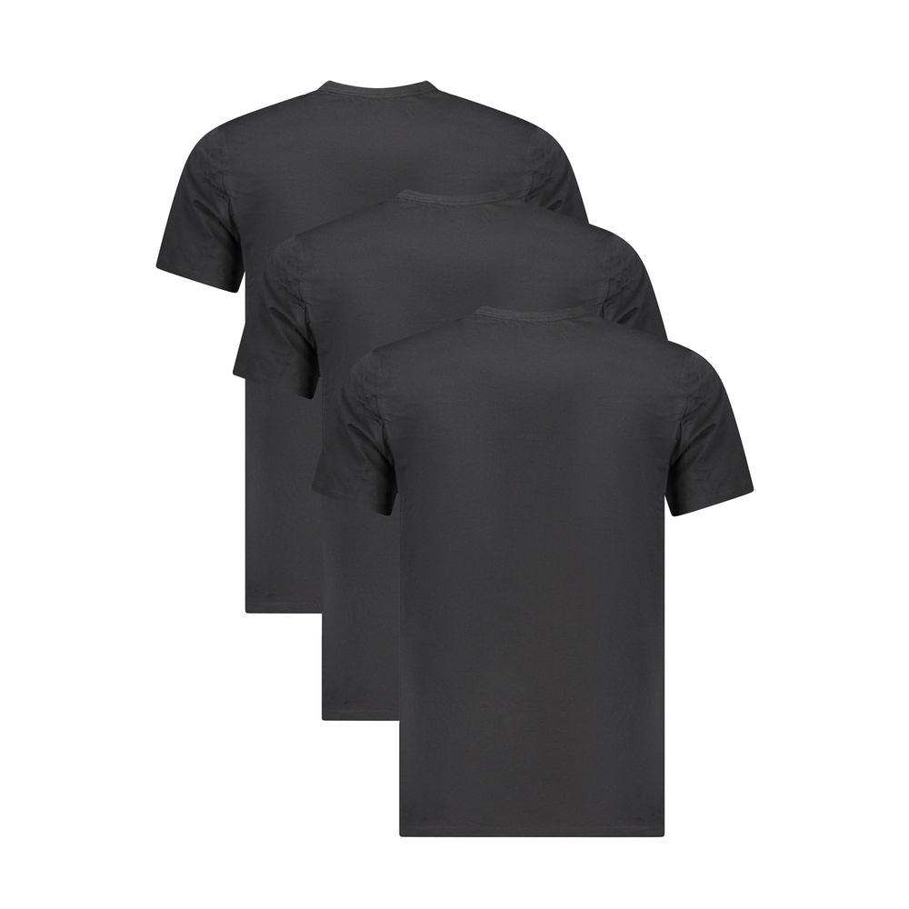 Calvin Klein – Schwarzes Baumwoll-T-Shirt für Herren