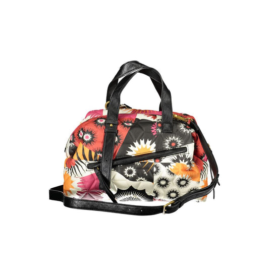 Desigual Schwarze Polyethylen-Handtasche