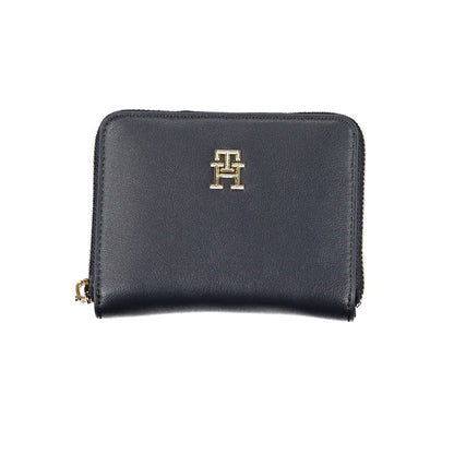 Tommy Hilfiger – Blaue Polyester-Geldbörse