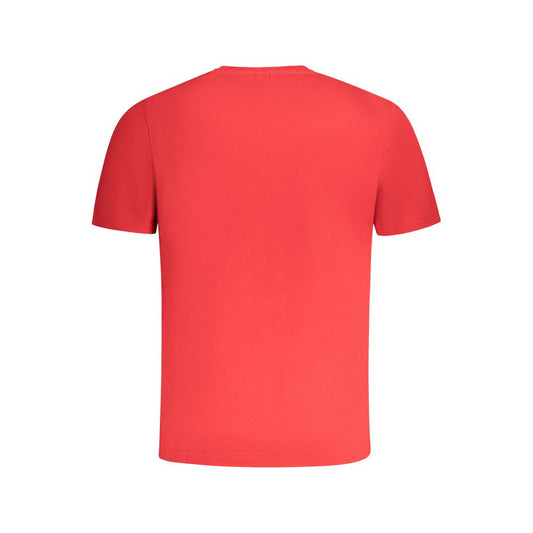 North Sails Herren T-Shirt aus roter Baumwolle