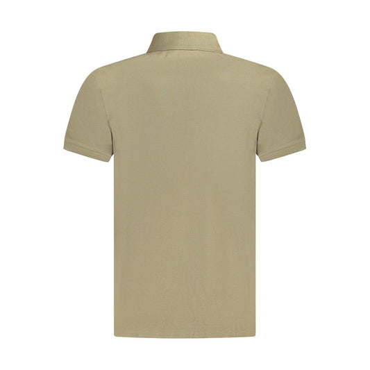 Timberland Herren Poloshirt aus brauner Baumwolle