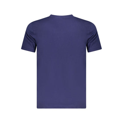 Cavalli Class Blue Cotton Men T-Shirt