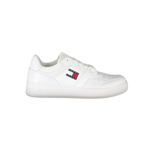Tommy Hilfiger – Weiße Leder-Sneaker für Herren