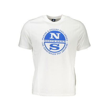 Weißes Baumwoll-T-Shirt von North Sails