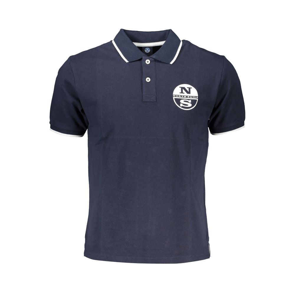 Blaues Poloshirt aus Baumwolle von North Sails