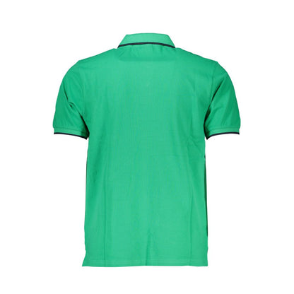 Grünes Poloshirt aus Baumwolle von North Sails