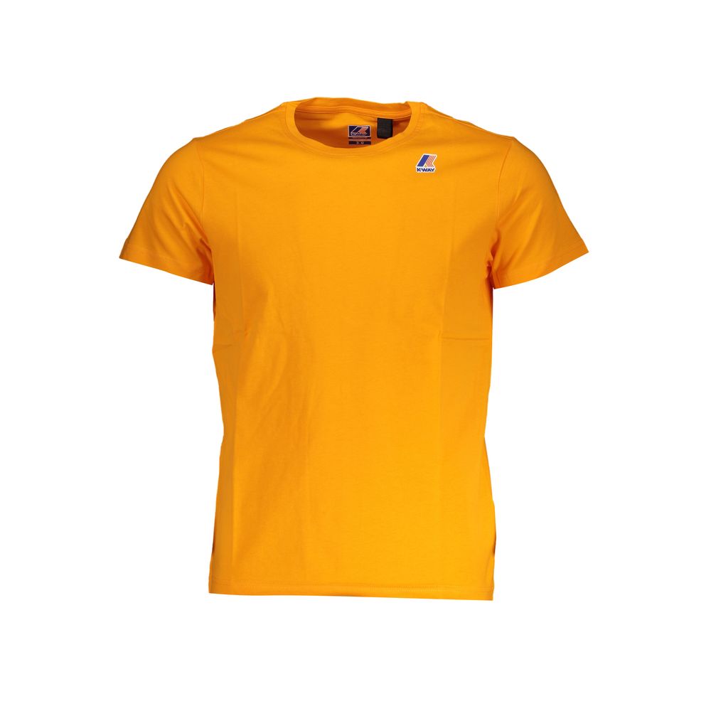 K-WAY Orangefarbenes Baumwoll-T-Shirt