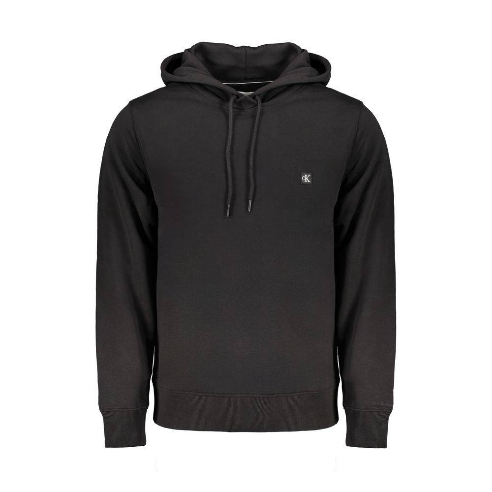 Calvin Klein Herrenpullover aus schwarzer Baumwolle