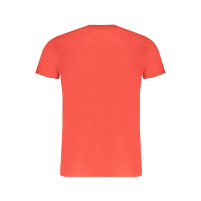 Rotes Baumwoll-T-Shirt von Trussardi