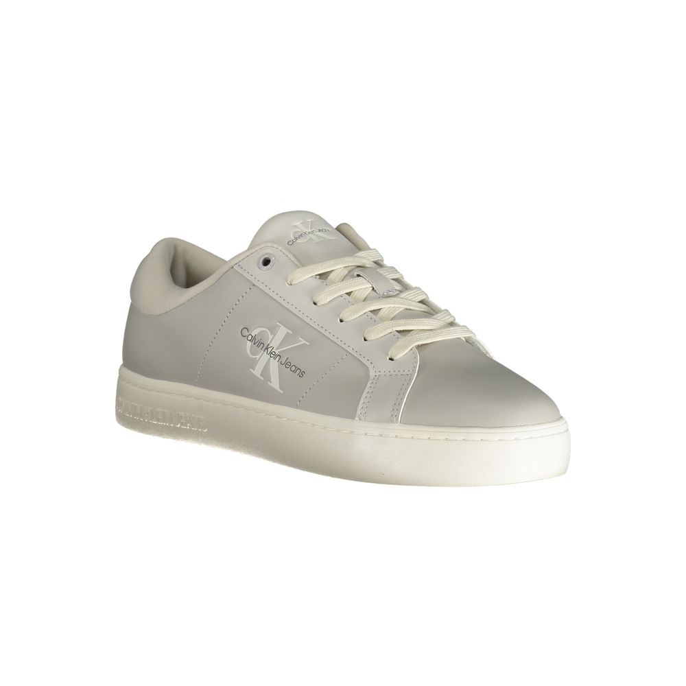 Calvin Klein Herren-Sneaker aus braunem Leder