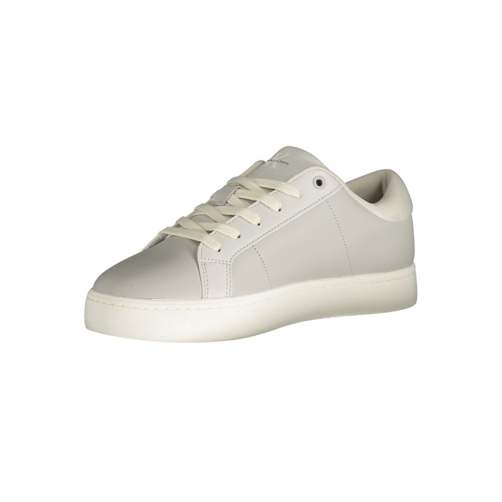 Calvin Klein Herren-Sneaker aus braunem Leder