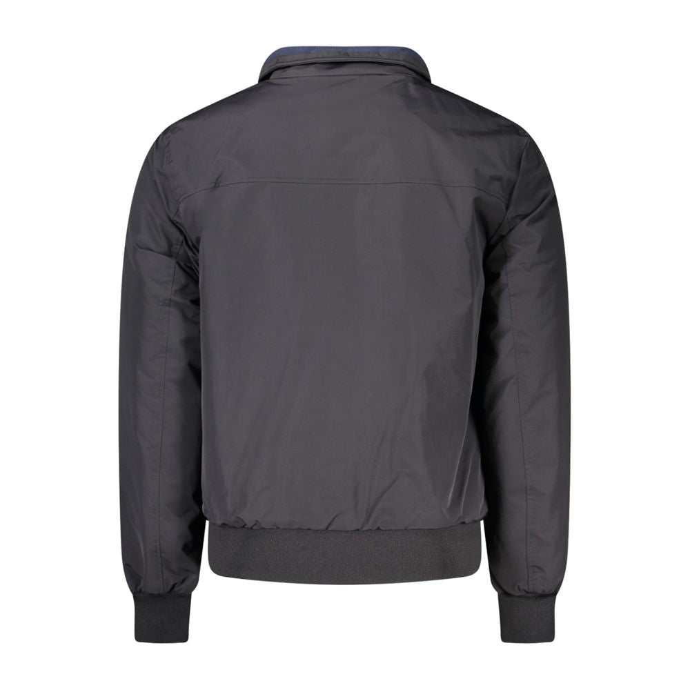 North Sails Schwarze Polyamid-Herrenjacke