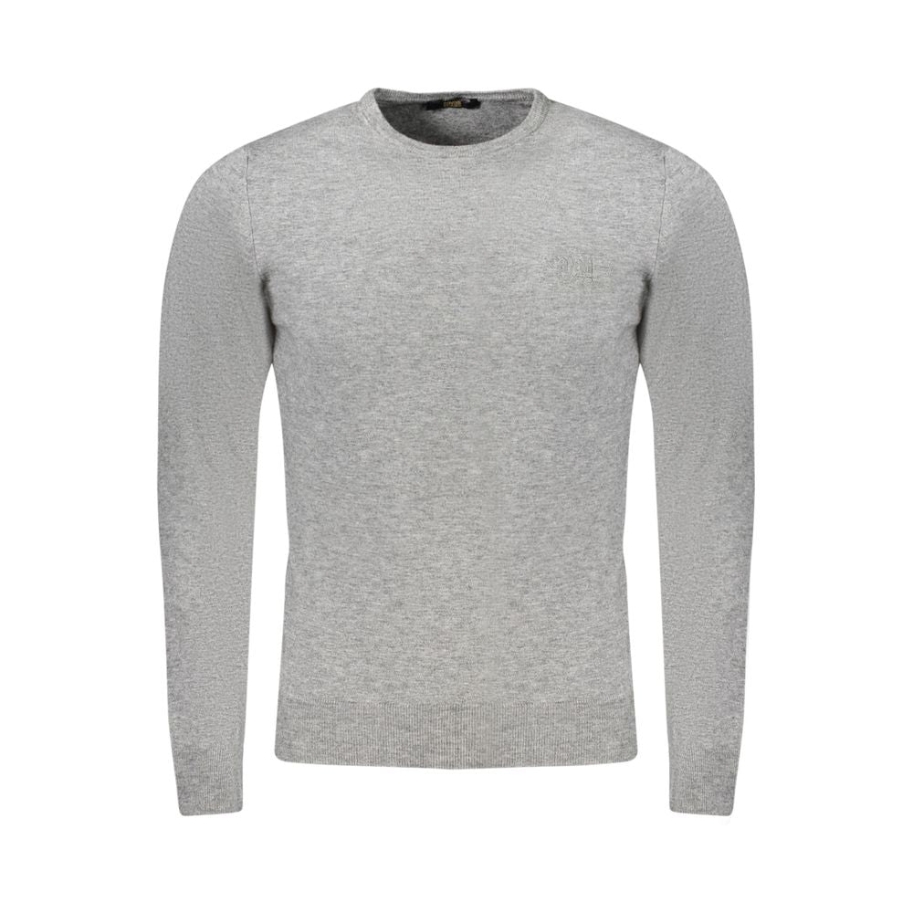Cavalli Class Brauner Polyester-Herrenpullover