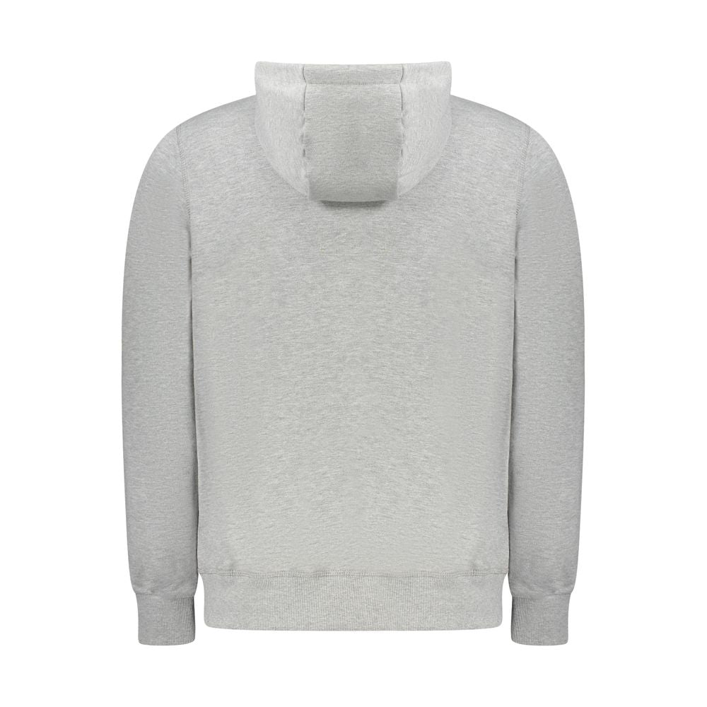 North Sails Gray Cotton Mens Sweater Hoodie