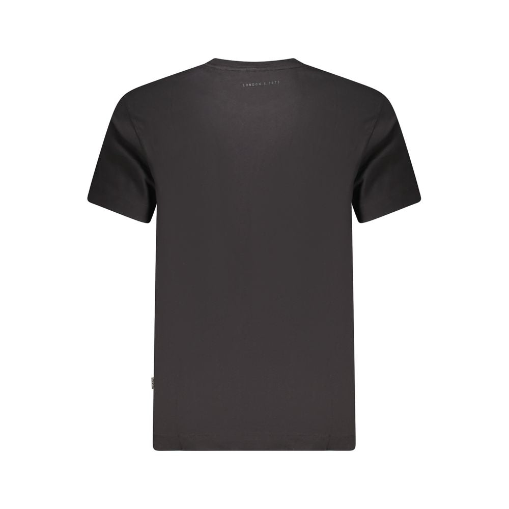 Pepe Jeans – Schwarzes Herren-T-Shirt aus Baumwolle