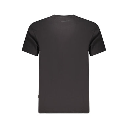 Pepe Jeans – Schwarzes Herren-T-Shirt aus Baumwolle