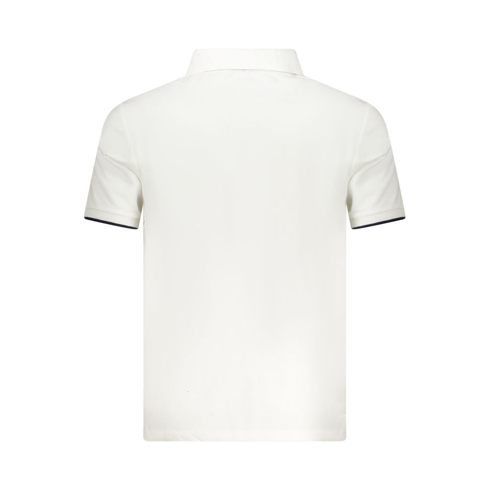North Sails Herren-Poloshirt aus weißer Baumwolle