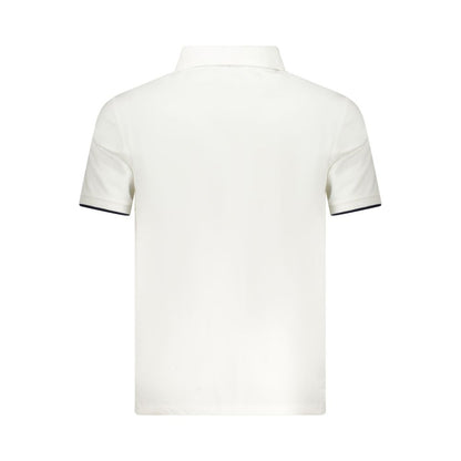 North Sails Herren-Poloshirt aus weißer Baumwolle