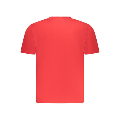 North Sails Herren T-Shirt aus roter Baumwolle