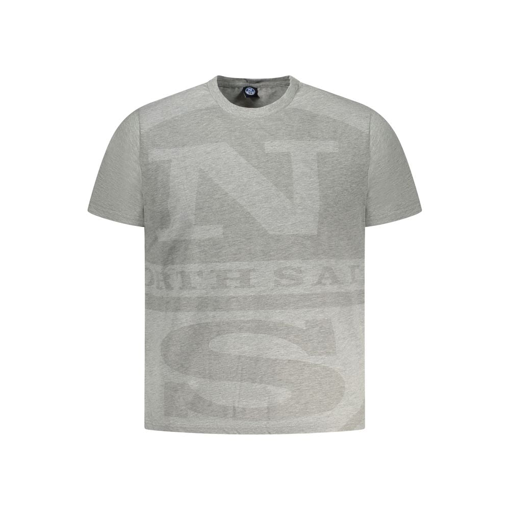North Sails Herren T-Shirt aus brauner Baumwolle
