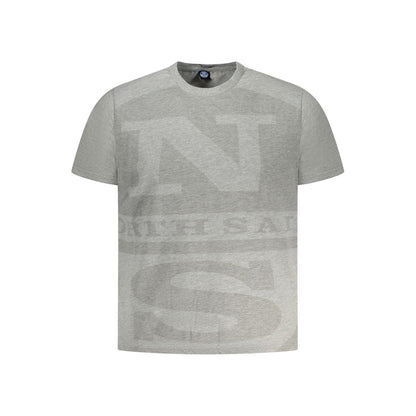 North Sails Herren T-Shirt aus brauner Baumwolle
