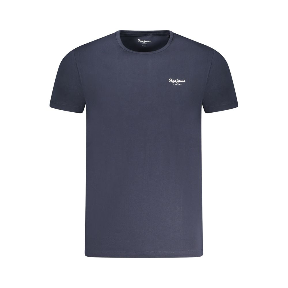 Pepe Jeans – Blaues Herren-T-Shirt aus Baumwolle