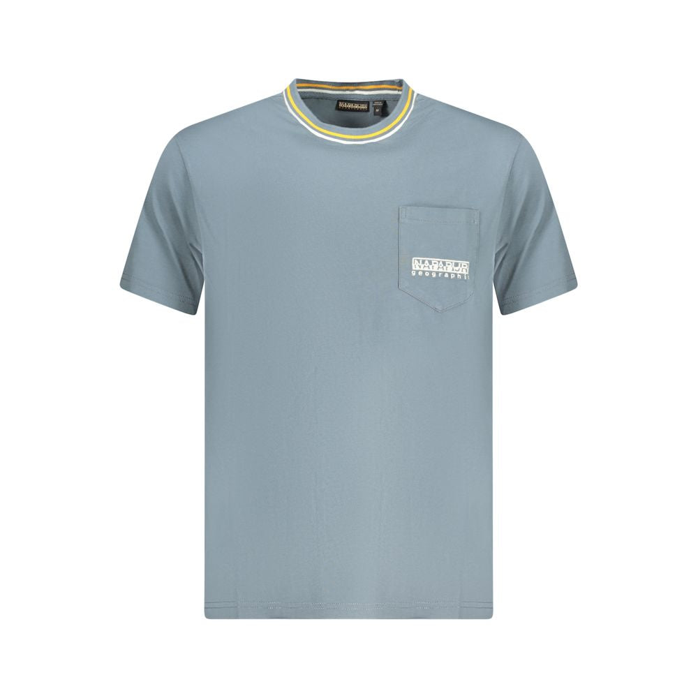 Napapijri Grigio Organic Cotton Men's T-Shirt