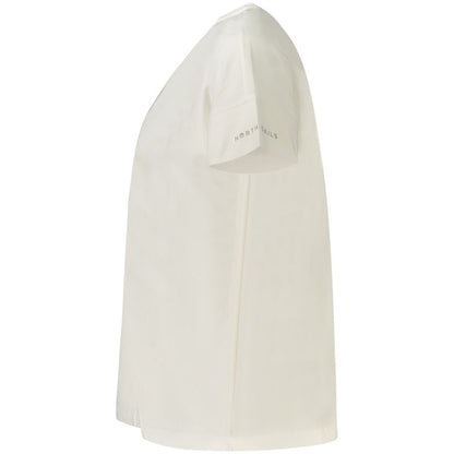 قمصان وقمصان قطنية بيضاء من نورث سيلز