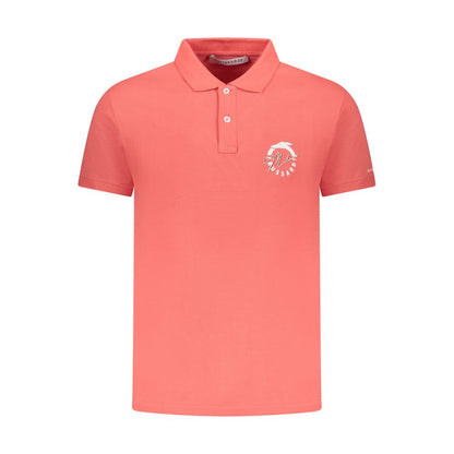 Trussardi Rosa Baumwolle Herren Poloshirt